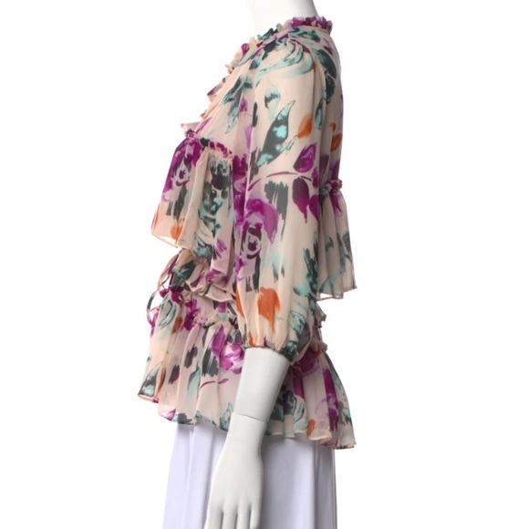 MISA Viola Blouse- Size Small 🌸🌺 - Picture 6 of 11